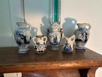 Delft blauw vaasjes, Ophalen of Verzenden, Zo goed als nieuw, Metaal, Bestek