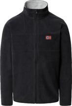 Napapijri Fleece Vest Heren Maat M - Zo Goed Als Nieuw, Maat 48/50 (M), Zwart, Ophalen of Verzenden, Zo goed als nieuw