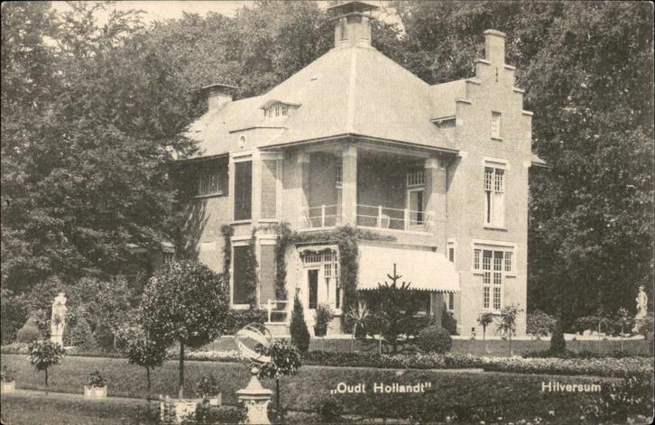 Hilversum 5x Hilversum Villa Oudt Hollandt Bothalaan, Verzamelen, Ansichtkaarten | Nederland, Noord-Holland, Voor 1920, Verzenden