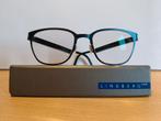 Lindberg Strip-Titanium Damesbril Antraciet/Blauw, Overige merken, Blauw, Ophalen of Verzenden, Zo goed als nieuw