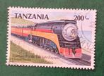Tanzania pz locomotive, Postzegels en Munten, Postzegels | Afrika, Verzenden, Tanzania, Gestempeld