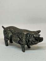 Tinnen miniatuur varkentje, Antiek en Kunst, Antiek | Tin, Ophalen of Verzenden
