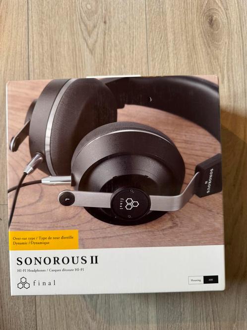 Final Snorous II, NEW, normal PRICE €299, Audio, Tv en Foto, Koptelefoons, Nieuw, Op oor (supra aural), Overige merken, Verzenden