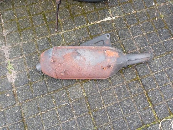 Skipper 125cc uitlaat, Fietsen en Brommers, Brommeronderdelen | Scooters, Piaggio, Uitlaat, Ophalen of Verzenden