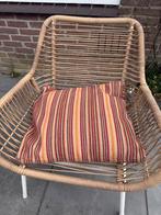 Kussen met stof Mulberry 50x50, Huis en Inrichting, Ophalen of Verzenden, Vierkant