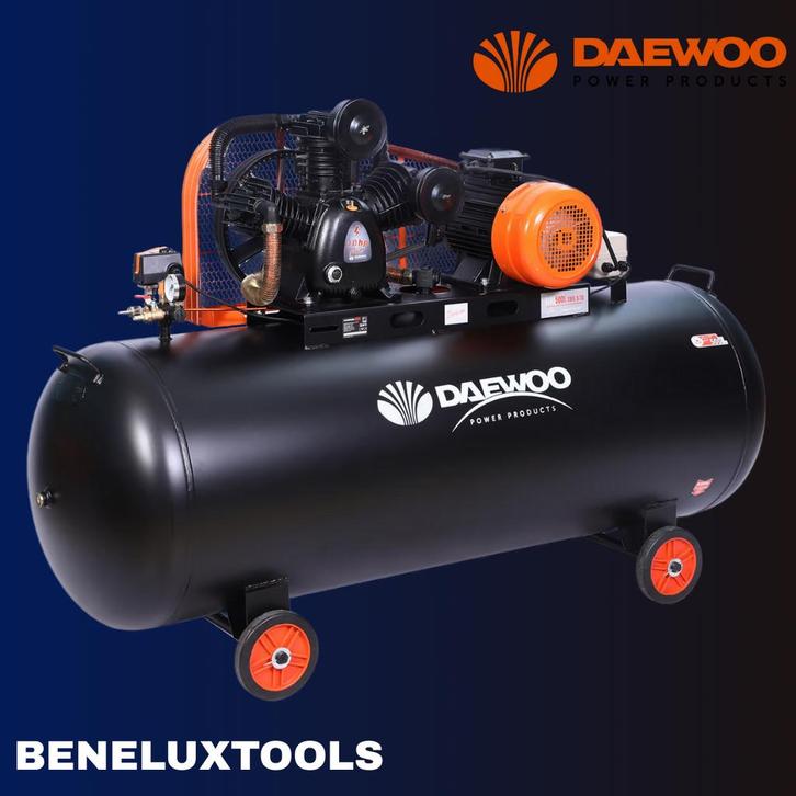 Daewoo 500L compressor! Garantie! Nieuw! Bezorgen!, Doe-het-zelf en Verbouw, Compressors, Nieuw, 100 liter of meer, Ophalen
