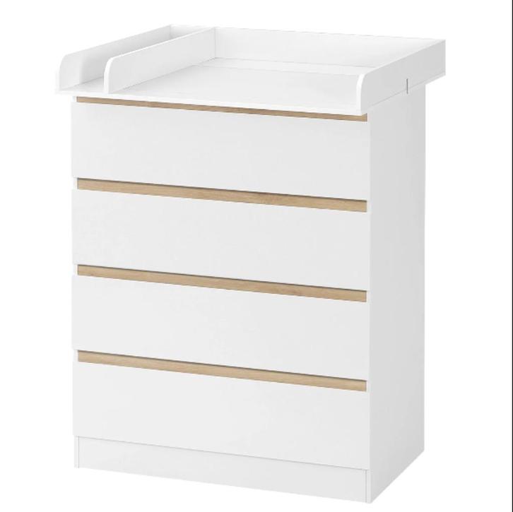 Ladekast - Opbergkast - met Verwijderbare Verschoontafel, Huis en Inrichting, Kasten | Ladekasten, Nieuw, Minder dan 100 cm, 50 tot 100 cm