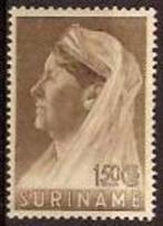 Suriname NVPH nr 177 postfris Koningin Wilhelmina 1936, Postzegels en Munten, Postzegels | Suriname, Verzenden, Postfris