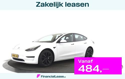 Tesla Model 3 Standard RWD Plus 60 kWh Camera / Leer / Navig, Auto's, Tesla, Bedrijf, Lease, Financial lease, Model 3, ABS, Adaptive Cruise Control