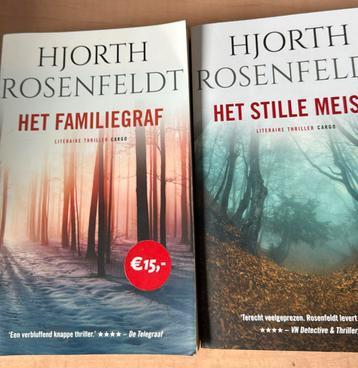 Hjorth Rosenfeldt-Het familiegraf + het Stille meisje beschikbaar voor biedingen