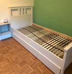 Eénpersoons bed Ikea Hemnes 90x200, Ophalen, Gebruikt, 90 cm, Eenpersoons