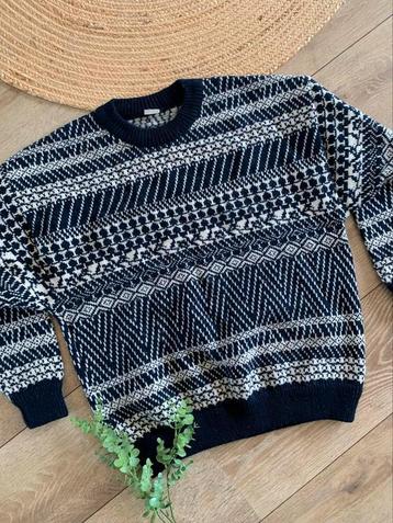 Vrikke Norway wollen trui XXL bohemian wool jumper beschikbaar voor biedingen