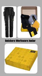 Snickers Junior Giftbox Werkbroek Muts & Knielappen Maat 134, Tuin en Terras, Werkkleding, Kinderen, Snickers Workwear, Nieuw