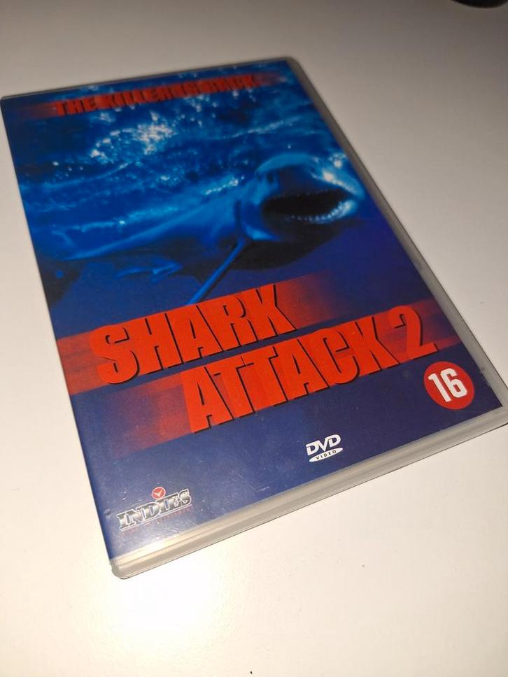 Shark Attack 2 - DVD, Cd's en Dvd's, Dvd's | Documentaire en Educatief, Zo goed als nieuw, Overige typen, Vanaf 16 jaar, Ophalen of Verzenden