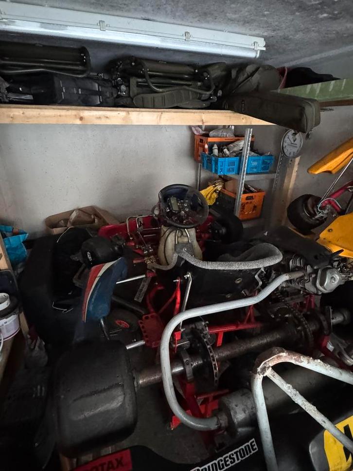 Kart met 4 takt opgevoerde motor, Sport en Fitness, Karting, Gebruikt, Kart, Ophalen