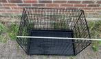 zwarte bench in Nieuwstaat  75 cm bij 45 bij 53 cm, Ophalen of Verzenden, Zo goed als nieuw