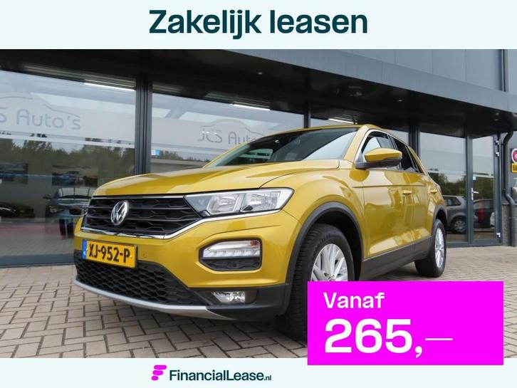 Volkswagen T-Roc 1.0 TSI Style Ecc Navi2x Pdc Trekhaak 2018, Auto's, Volkswagen, Bedrijf, Lease, Financial lease, T-Roc, ABS, Adaptive Cruise Control