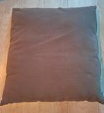 3 grote woonkussens, Ophalen, Zo goed als nieuw, Grijs, Vierkant