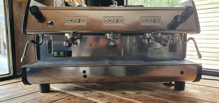 Espressomachine La Pavoni Bar 3 groeps, Witgoed en Apparatuur, Koffiezetapparaten, Gebruikt, Espresso apparaat, Ophalen