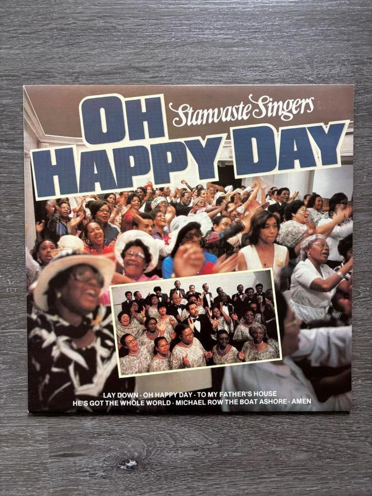 Stanvaste Singers, Oh Happy Day, LP, Cd's en Dvd's, Vinyl | R&B en Soul, Gebruikt, 1960 tot 1980, 12 inch, Ophalen of Verzenden