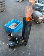 Raket kachel te koop, Huis en Inrichting, Kachels, Ophalen, Hout