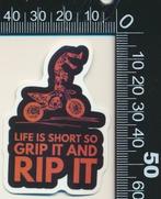 Sticker: Motorcross (2), Ophalen of Verzenden, Zo goed als nieuw, Auto of Motor