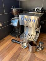 Solis Koffiemolen Elektrisch - Koffiemaler, Gebruikt, Espresso apparaat, 2 tot 4 kopjes, Afneembaar waterreservoir
