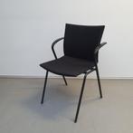 set 3x Ahrend 463 kantoorstoelen stoelen - nieuwe stof zwart, Ophalen of Verzenden, Zwart, Stof
