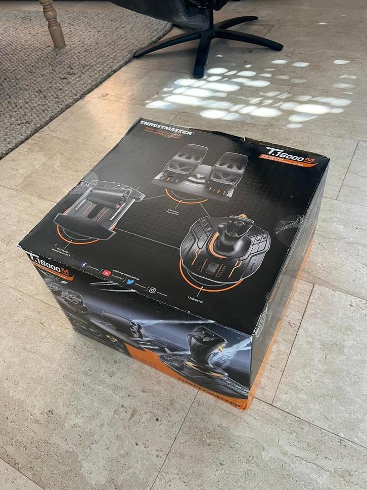 Thrustmaster T.16000M FCS Hotas Flight Pack (	2960782), Computers en Software, Joysticks, Zo goed als nieuw, Ophalen of Verzenden