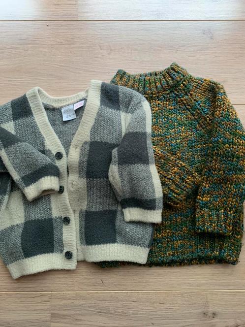 ZARA, mt 86, vestje en trui , zgan, Kinderen en Baby's, Babykleding | Maat 86, Zo goed als nieuw, Meisje, Truitje of Vestje, Verzenden