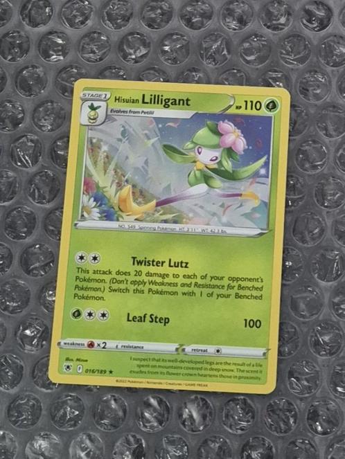 Holo Foil Hisuian Lilligant 016/189 Astral Radiance Sword &, Hobby en Vrije tijd, Verzamelkaartspellen | Pokémon, Zo goed als nieuw