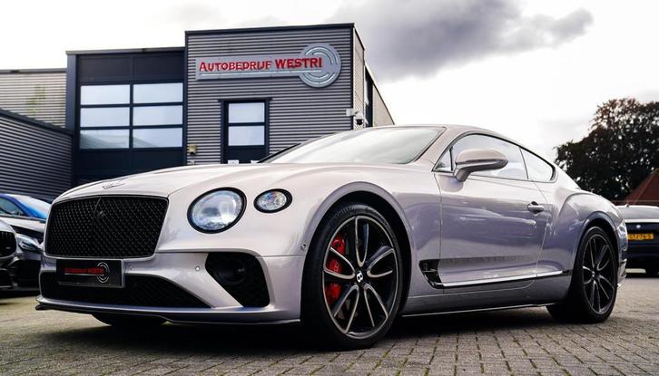 Bentley Continental GT 6.0 W12 | Massage | 360 cam | Swarovs, Auto's, Bentley, Bedrijf, Te koop, Continental, 360° camera, 4x4