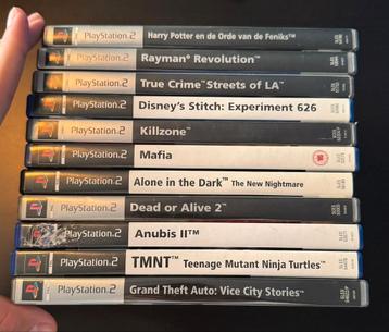 Diverse PS2 (playstation 2) games beschikbaar voor biedingen