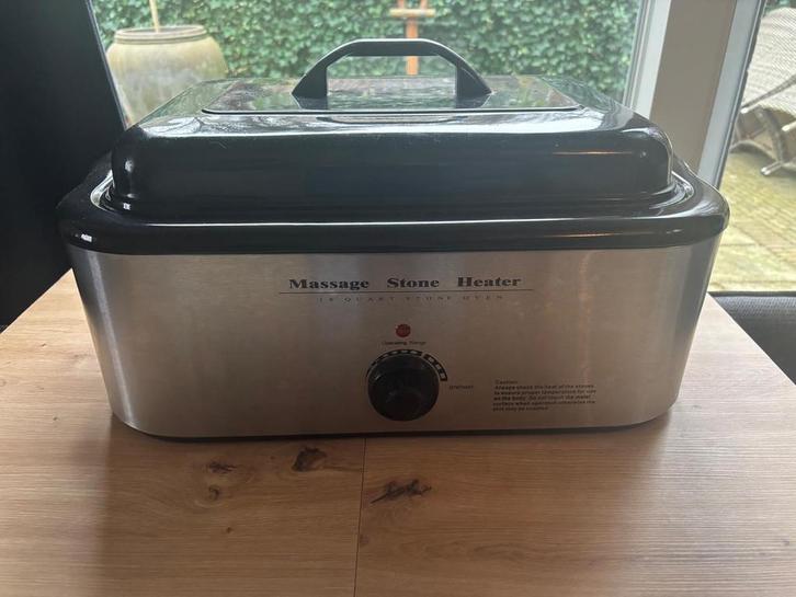 Hotstone pan + lepels - Zo goed als nieuw!, Witgoed en Apparatuur, Persoonlijke-verzorgingsapparatuur, Zo goed als nieuw, Overige typen