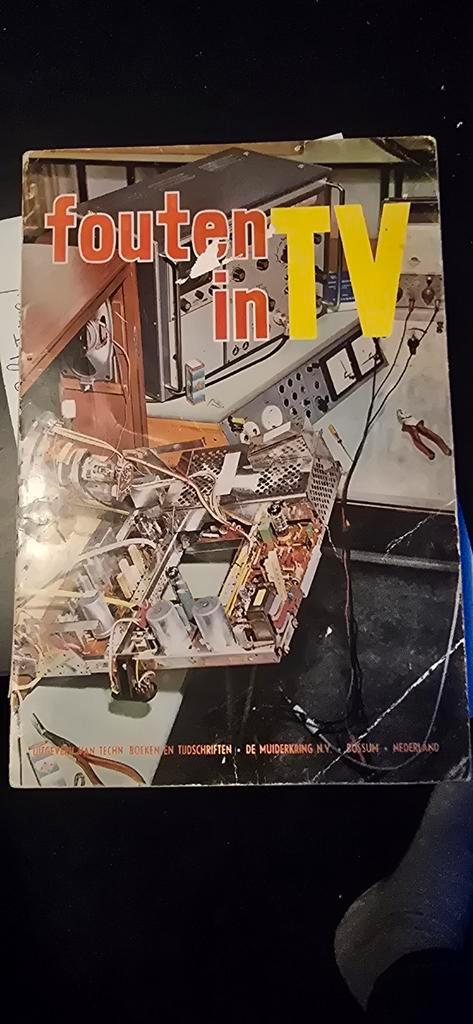Fouten in TV - Techniek Boek, Boeken, Techniek, Gelezen, Elektrotechniek, Ophalen of Verzenden