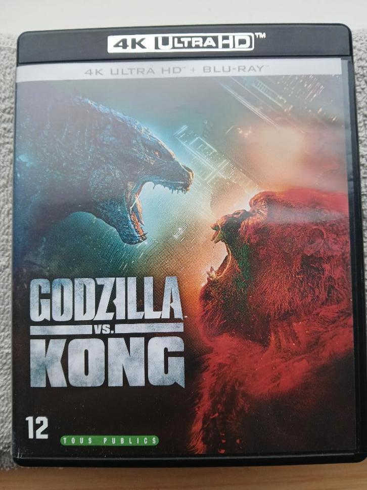 Godzilla vs Kong -  4k, Cd's en Dvd's, Blu-ray, Zo goed als nieuw, Actie, Ophalen of Verzenden