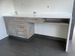 Aanrechtblad met wasbak - Tandartsmeubel, Ophalen, Gebruikt, 50 tot 100 cm, Minder dan 100 cm