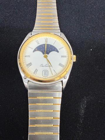 Osco Quartz moonphase horloge. beschikbaar voor biedingen