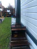 Openhaard kachel, Ophalen