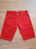 Rode korte mannen spijkerbroek maat 46, Ophalen of Verzenden, Zo goed als nieuw, Overige kleuren, W32 (confectie 46) of kleiner