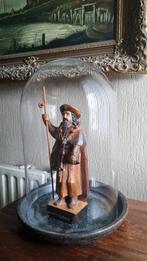 Grote glazen stolp op schaal (keramiek), Huis en Inrichting, Woonaccessoires | Stolpen, Ophalen of Verzenden