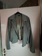 Groen, zacht jasje en zie fotoos, vall.44 46, Kleding | Dames, Ophalen of Verzenden, Zo goed als nieuw, Maat 42/44 (L), Groen