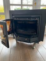 Barbas Houtkachel - Gebruikt, met barsten in glas, Huis en Inrichting, Kachels, Ophalen, Gebruikt, Houtkachel, Vrijstaand