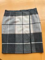 Wollen rok Purdey maat 40 grijs ecru ruit ZGAN, Kleding | Dames, Maat 38/40 (M), Ophalen of Verzenden, Zo goed als nieuw, Purdey