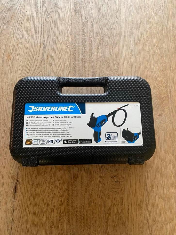 Inspectiecamera - Zo goed als nieuw!, Doe-het-zelf en Verbouw, Meetapparatuur, Zo goed als nieuw, Overige meters, Ophalen of Verzenden