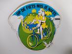 Oude sticker.  BOVAG.  Op de fiets mis je niets., Verzamelen, Stickers, Ophalen of Verzenden, Zo goed als nieuw