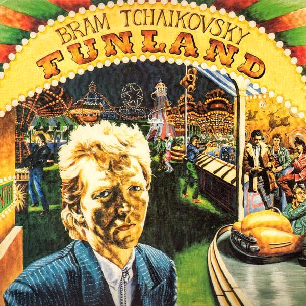 LP - Bram Tchaikovsky ‎– Funland, Cd's en Dvd's, Vinyl | Rock, Gebruikt, Poprock, 12 inch, Ophalen of Verzenden