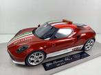 topmarques  bbr 1/18  alfa romeo  4c  safety car  sbk 2014, Hobby en Vrije tijd, Modelauto's | 1:18, Ophalen of Verzenden, Zo goed als nieuw