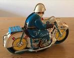 Blikken speelgoed tin toys highway politiemotor, Ophalen