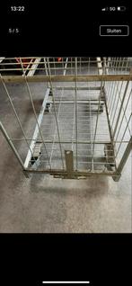 Metalen Rolcontainer / Draadcontainer - Magazijn Opslag, Ophalen